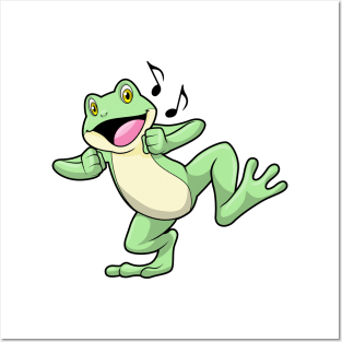 Frog Music Dance Posters and Art